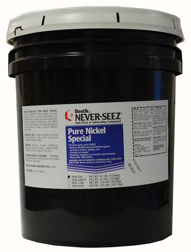 National★NR-B173J Never Seez Pure Nickel Special 42 lb. Pail - Anti Seize Compounds