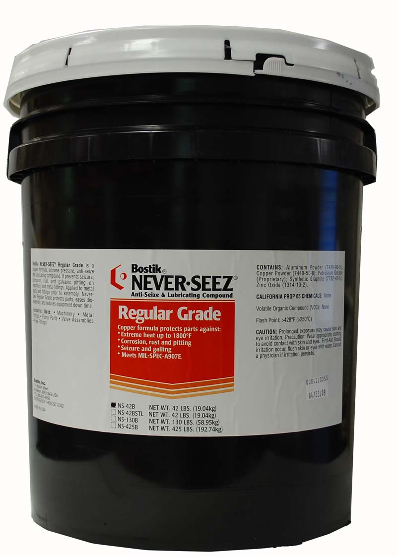 Bostik Never Seez NS-42B  Regular Grade Anti-Seize  42 lb. Pail