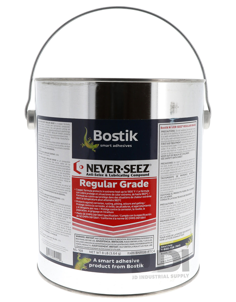 Bostik Never Seez NS-168   Regular Grade Anti-Seize 8 lb. Flat Top