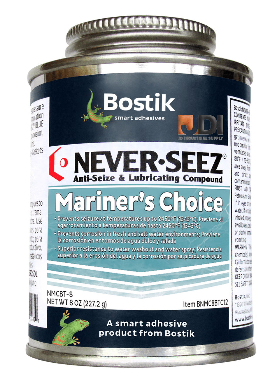 Bostik Never Seez NMCBT-8 Mariner's Choice (Marine Grade) 8 oz. Brush Top Can