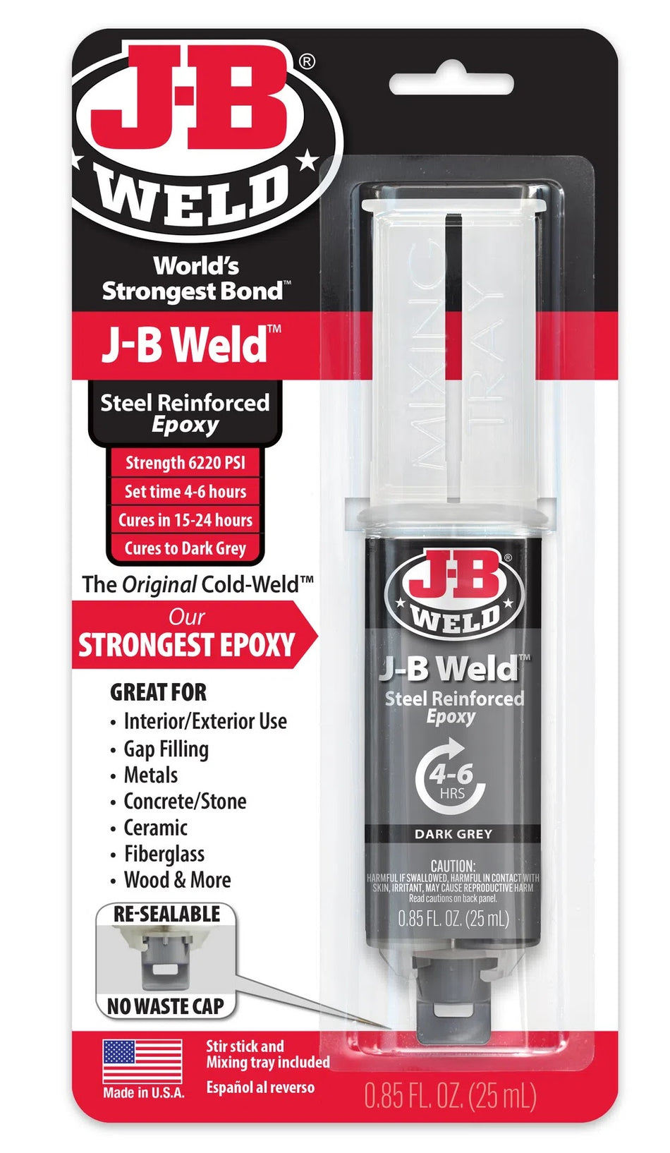 J-B Weld Steel Epoxy 