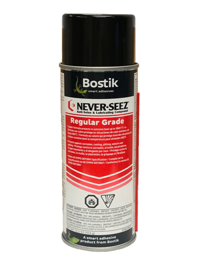 Bostik Never Seez NSA-16  Regular Grade Copper Anti Seize 16 oz. Aerosol Can