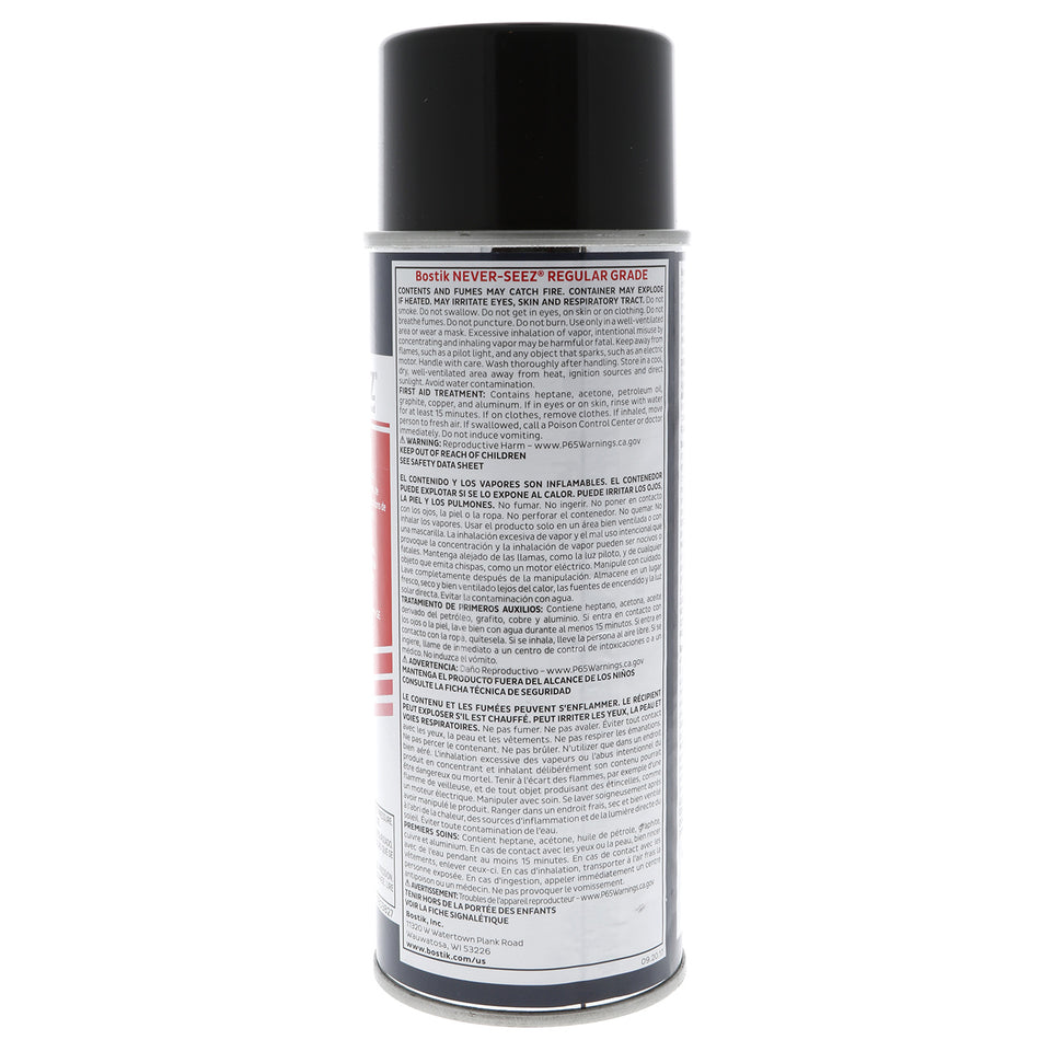Bostik Never Seez NSA-16  Regular Grade Copper Anti Seize 16 oz. Aerosol Can