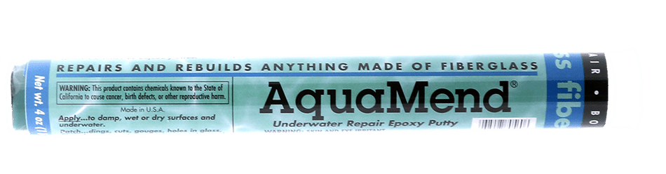 AquaMend Epoxy Putty Stick For Wet Or Underwater Repairs Polymeric Systems Inc. (7" Tube)