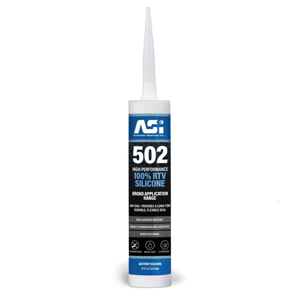 ASI 502 (American Sealants Inc.) 100% Industrial Grade RTV Silicone