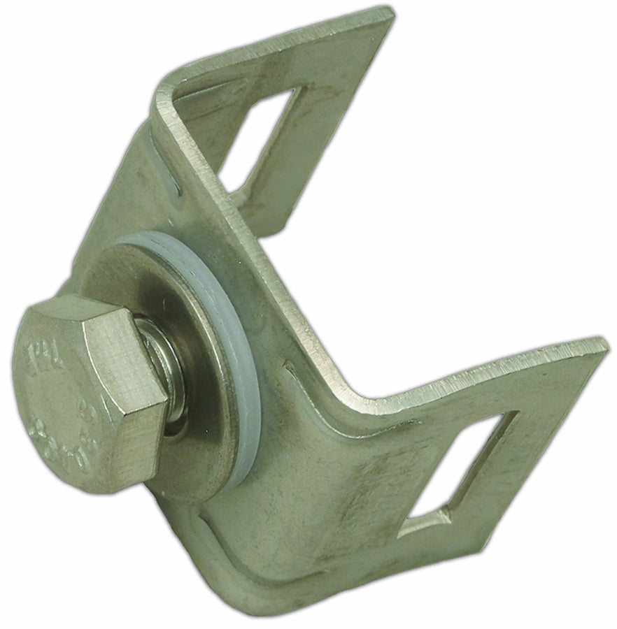BAND-IT D00189  ( Box of 50 ) 3/4" Slot, Straight Leg Single Bolt Brack-It