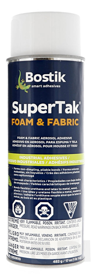 Bostik Super Tak Foam & Fabric Aerosol Adhesive (17 oz. Can)