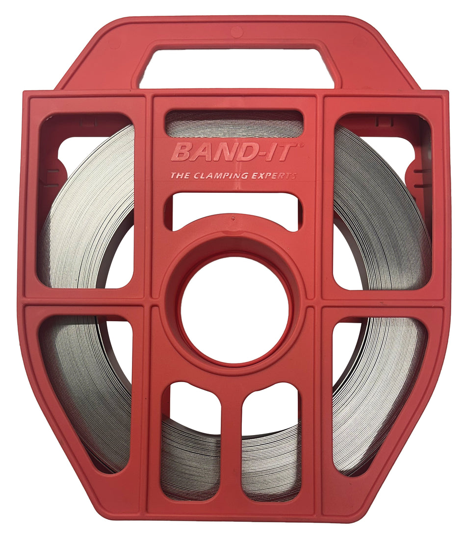 C206R9 Width 3/4" Tote 201 Stainless Steel Band  