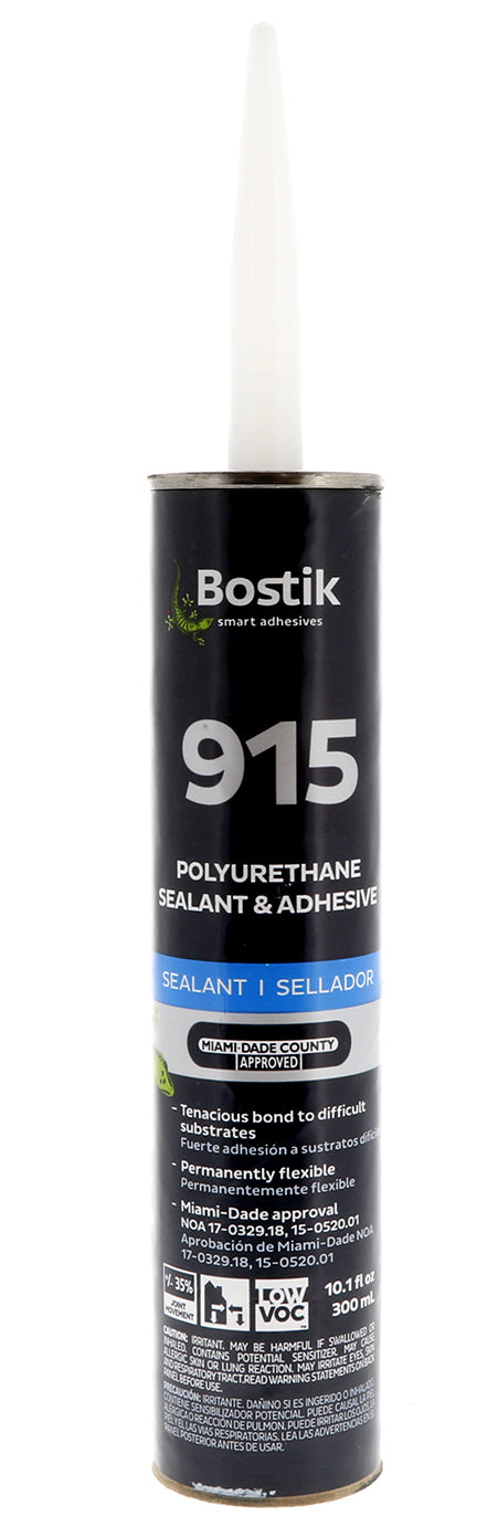 Bostik 915 Polyurethane Sealant "Hurricane Strong" (Miami-Dade County Approved)