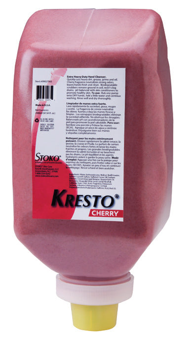 Kresto Classic Cherry (2000ml) Heavy Duty Hand Cleaner
