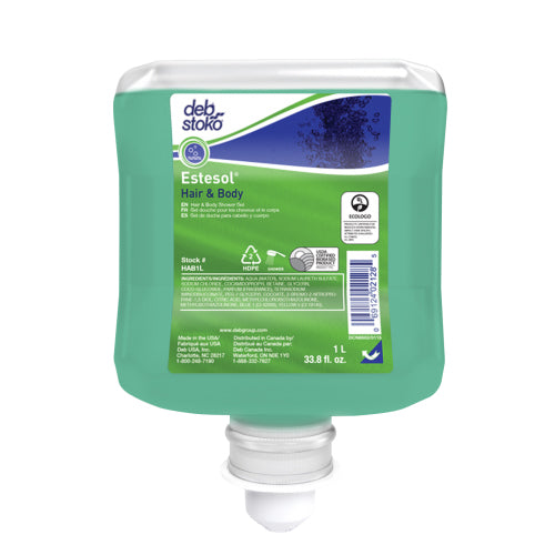 Estesol Hair & Body Wash Industrial Shower Gel (2 Liter)
