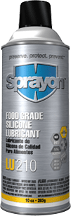 Sprayon LU210 (S00210) Food Grade Silicone Lubricant