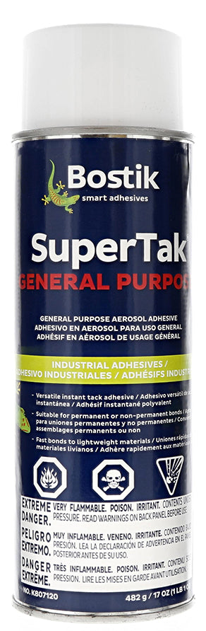 Bostik General Purpose Super Tak Aerosol Spray Adhesive (17 oz.)
