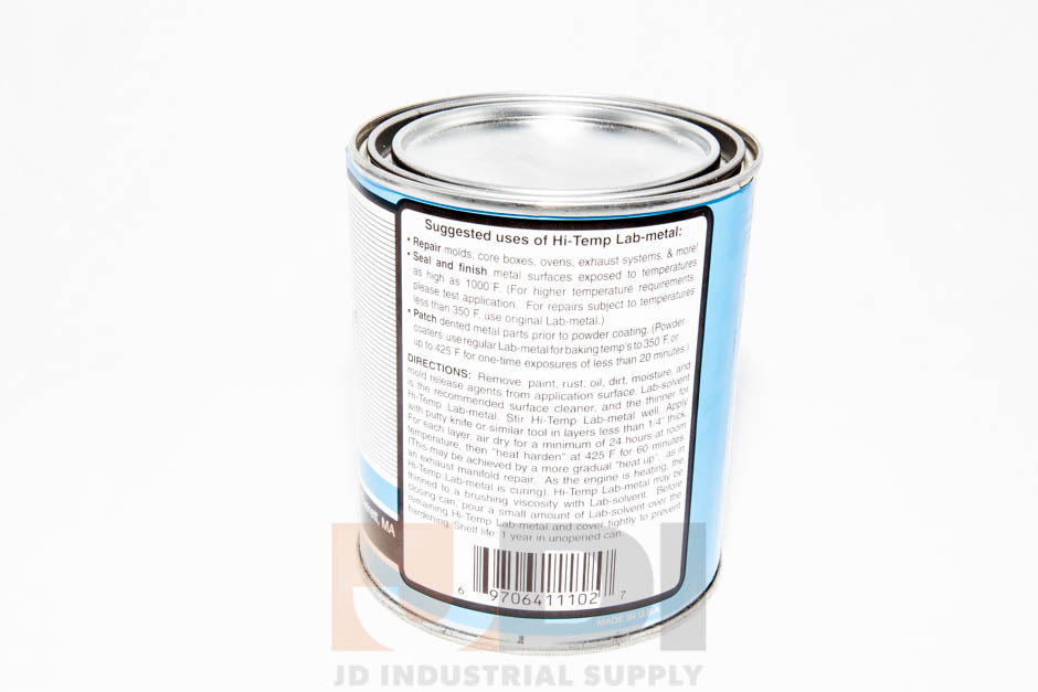 Alvin Hi Temp Lab Metal Metal Repair Putty (24 oz. Can)