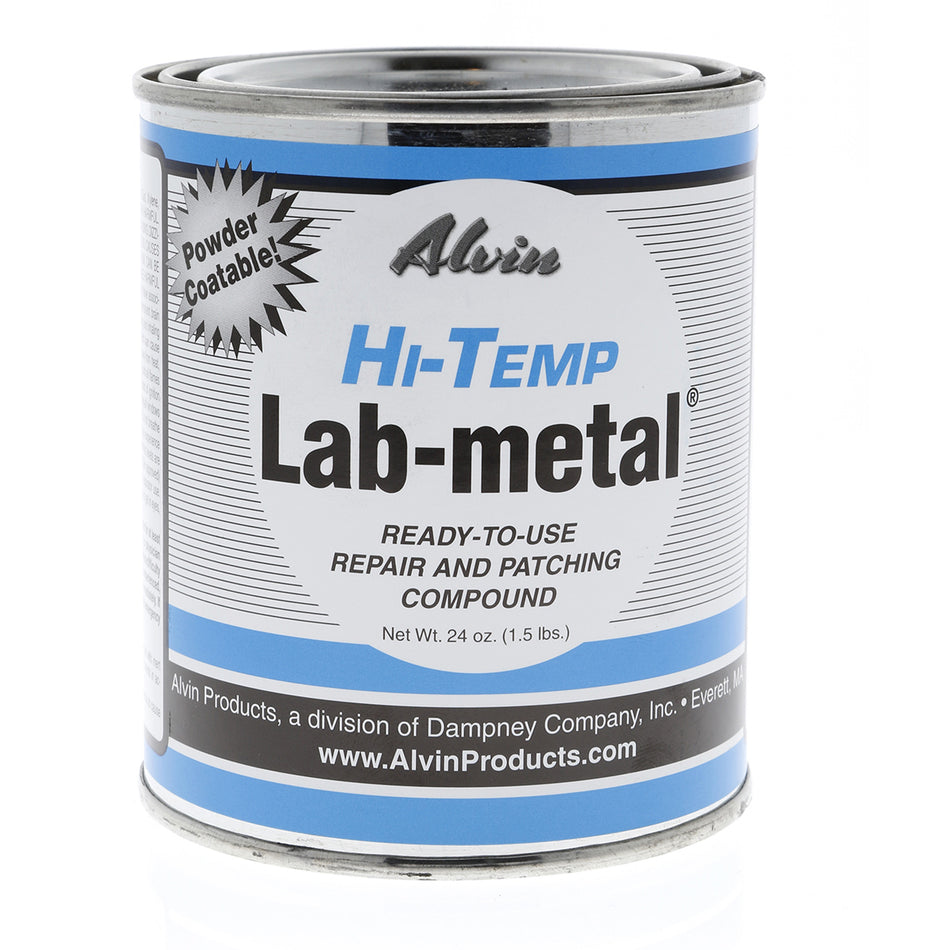 Alvin Hi Temp Lab Metal Metal Repair Putty (24 oz. Can)