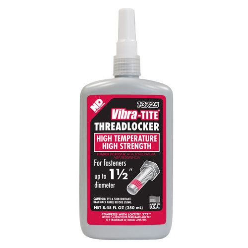 Vibra tite Threadlocker - 250 ML  High Temperature / High Strength (For fasteners up to 1 1/2")