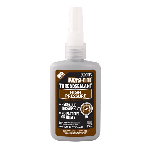 Vibra-Tite 444 (50 ml) Hydraulic Thread Sealant (Medium Strength/High Pressure)