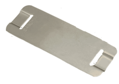 ID4419 316SS 1.5" x 2.5" x 0.015" thick Box of 100