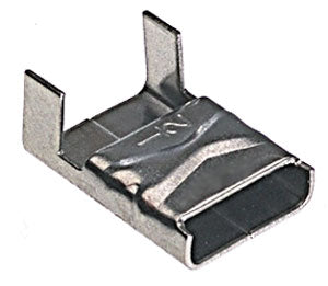 Band It L15699 - 3/4" 201 Stainless Steel Clips (Box of 100)
