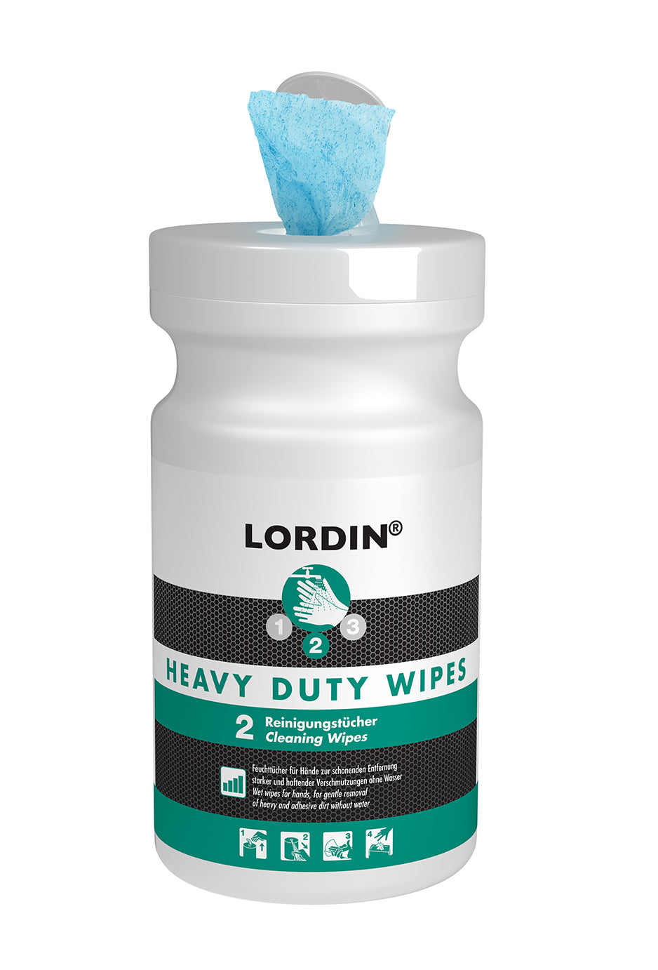 Lordin Heavy-Duty Hand Wipes (80 Count)