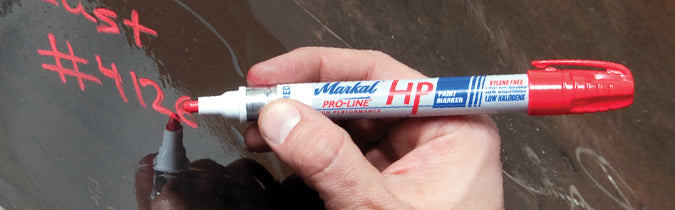 Markal Paint-Riter Oily Surface (Box of 12)  Liquid Paint Markers
