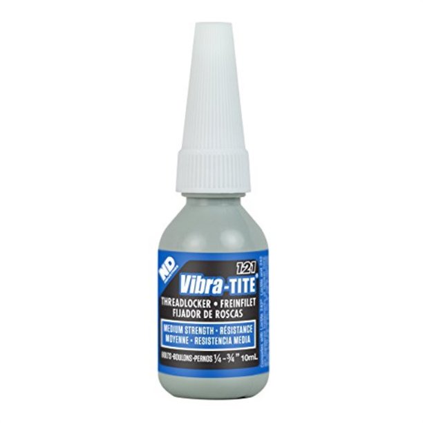 Vibra Tite Blue 121 - 10 ML Medium Strength Threadlocker (For Fasteners 1/4" - 3/4")