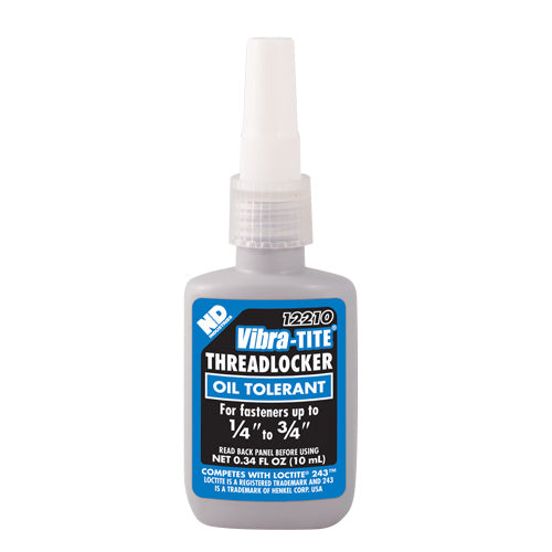 Vibra Tite Anaerobic Threadlocker Oil Tolerant - 10 ML (For fasteners 1/4" - 3/4")