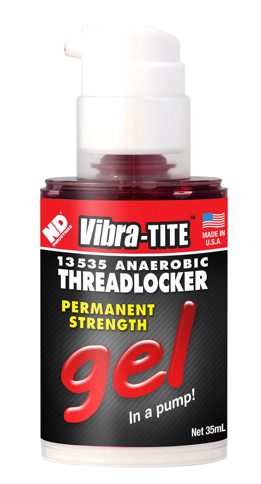 Vibra Tite 135 - 35 ML Gel Pump Permanent Strength Threadlocker