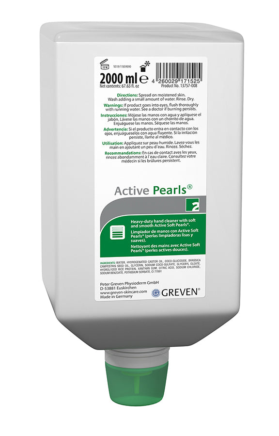 Greven Active Pearls (2 Liter) Natural Heavy Duty Hand Cleaner