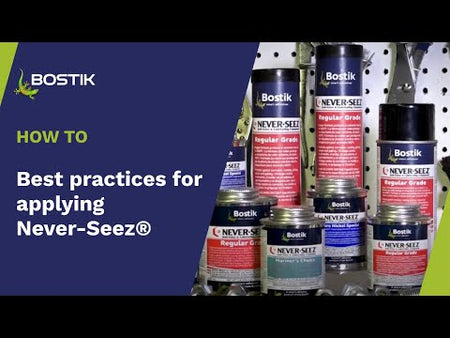 How to apply Never-Seez - JD Industrial Supply