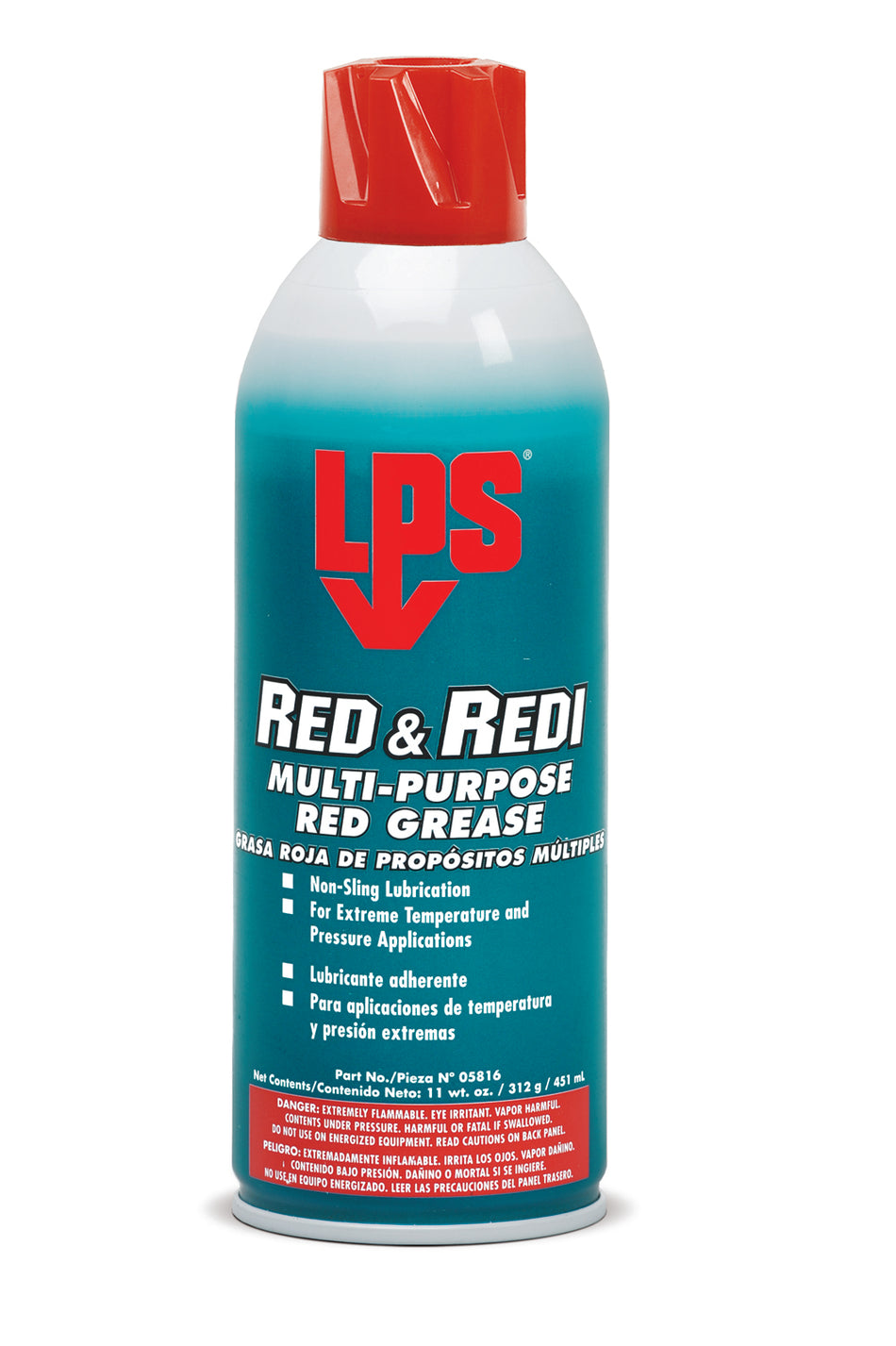 LPS Red & Redi Multi-Purpose Red Grease