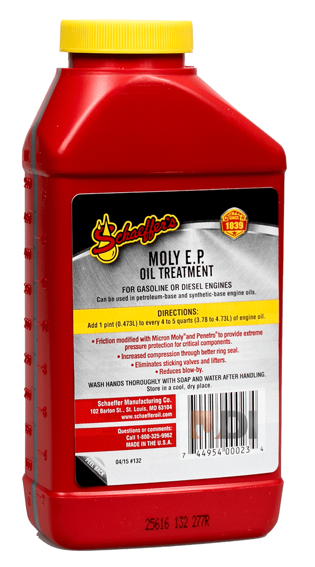 Schaeffer #132 Moly EP Engine Oil Treatment (1 Pint)