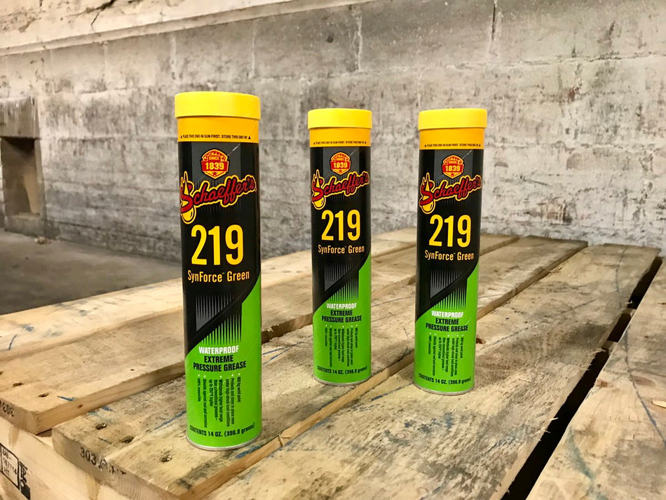 Schaeffer 219 SynForce Green Green Waterproof Grease (NLGI #2)