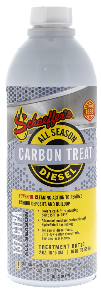 Schaeffer All Season Carbon Treat Ultra-low Sulfur Compliant Diesel Fuel Additive (16 oz. can)
