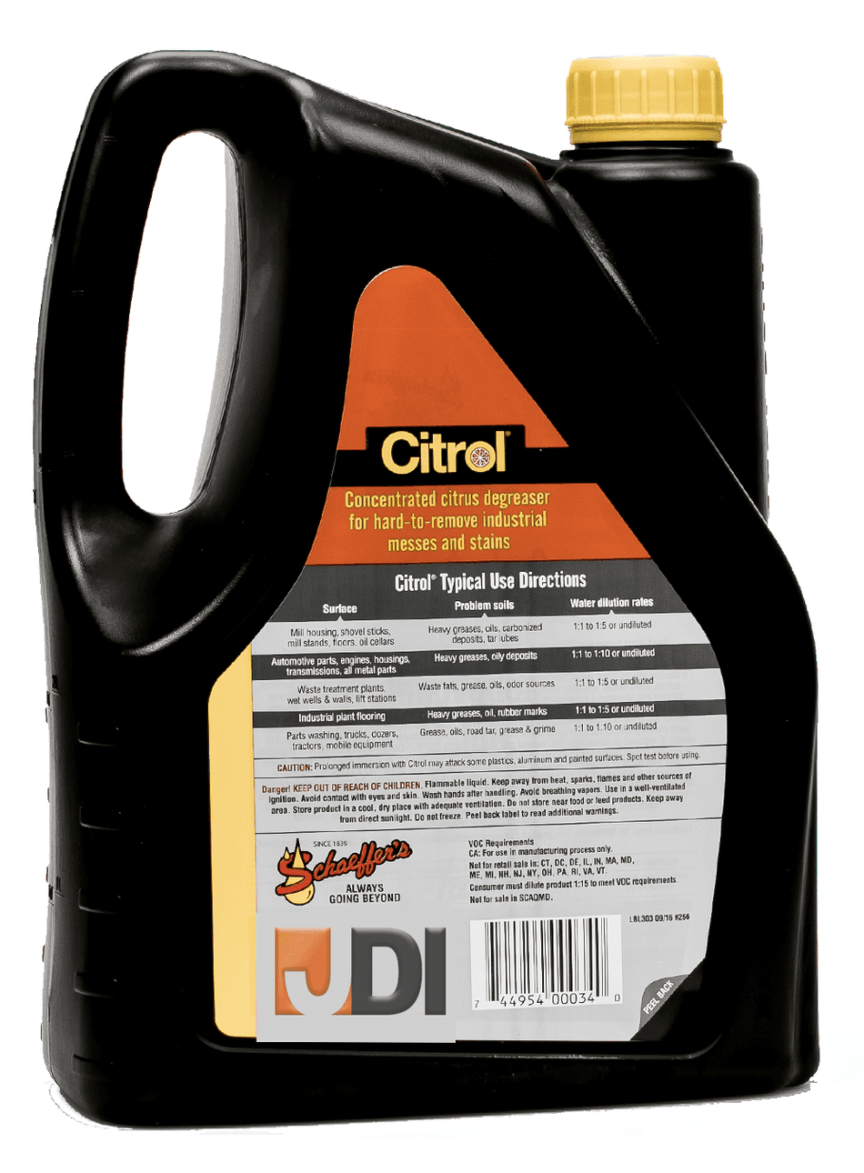 Schaeffer Citrol 266 (1 Gallon) Citrus Cleaner/Industrial Degreaser