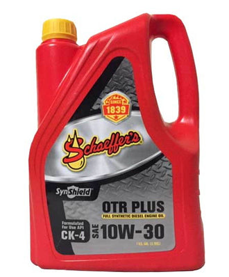Schaeffer OTR Plus 10W-30 Full Synthetic Diesel Engine Oil
