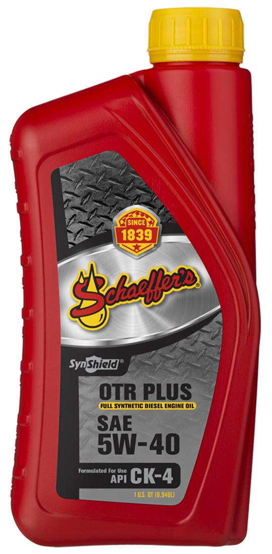 Schaeffer Supreme 9000 (Quart) 5W-40 OTR Plus Synthetic Diesel Engine Oil