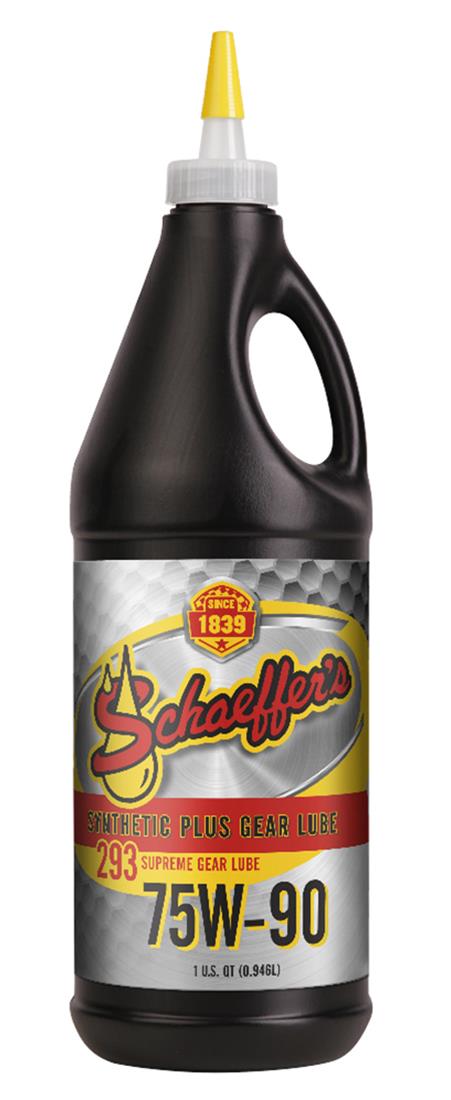 Schaeffer Supreme Gear Lube #293 75W-90 Parasynthetic (1 Quart)