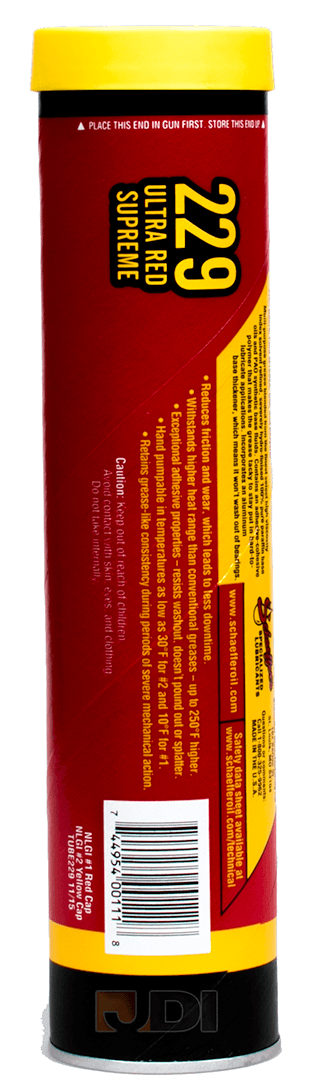 Schaeffer Ultra Red Supreme Grease #229