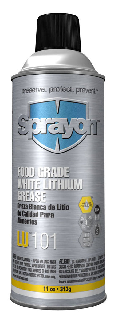 Sprayon LU101 (S00101) Food Grade White Grease