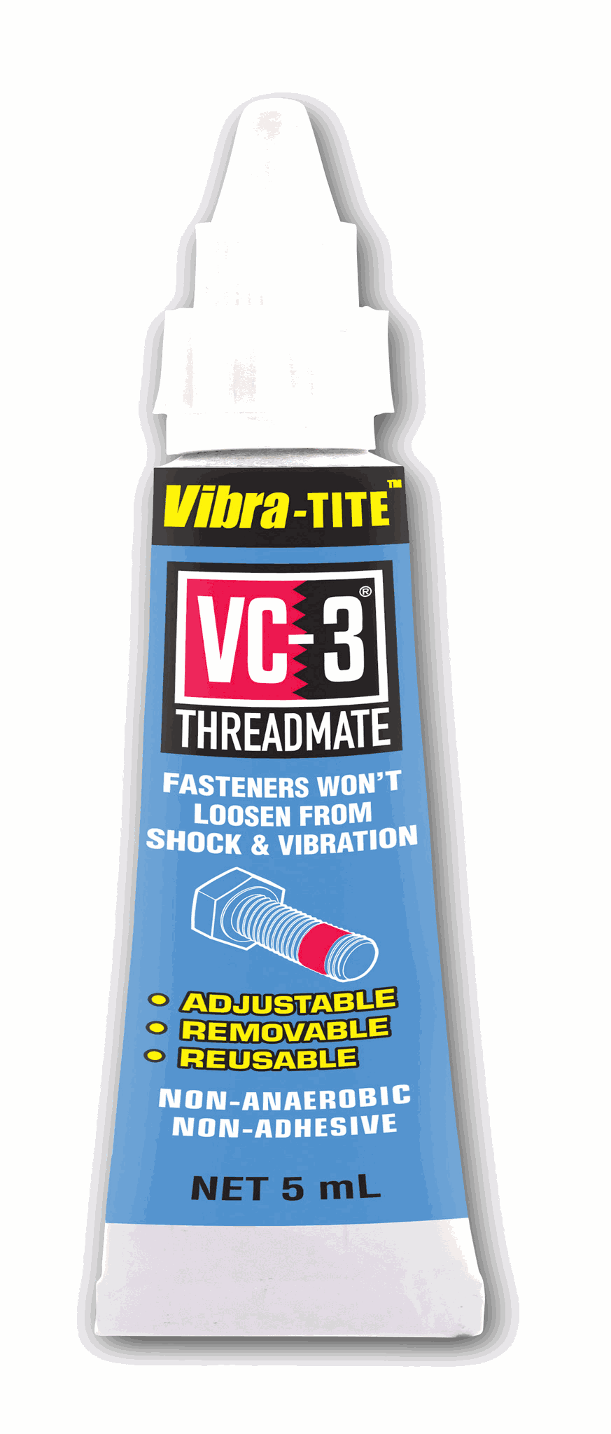Vibra-Tite VC-3 Threadmate (5 ml) Squeeze Tube
