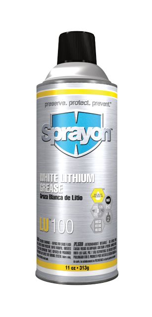 Sprayon LU100 (S00100) White Lithium Grease